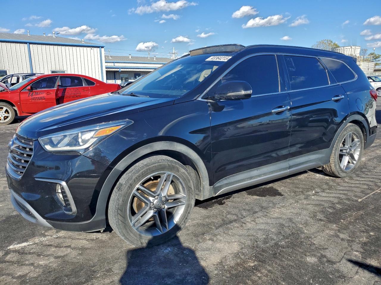 Lot #3302642006 2019 HYUNDAI SANTA FE X