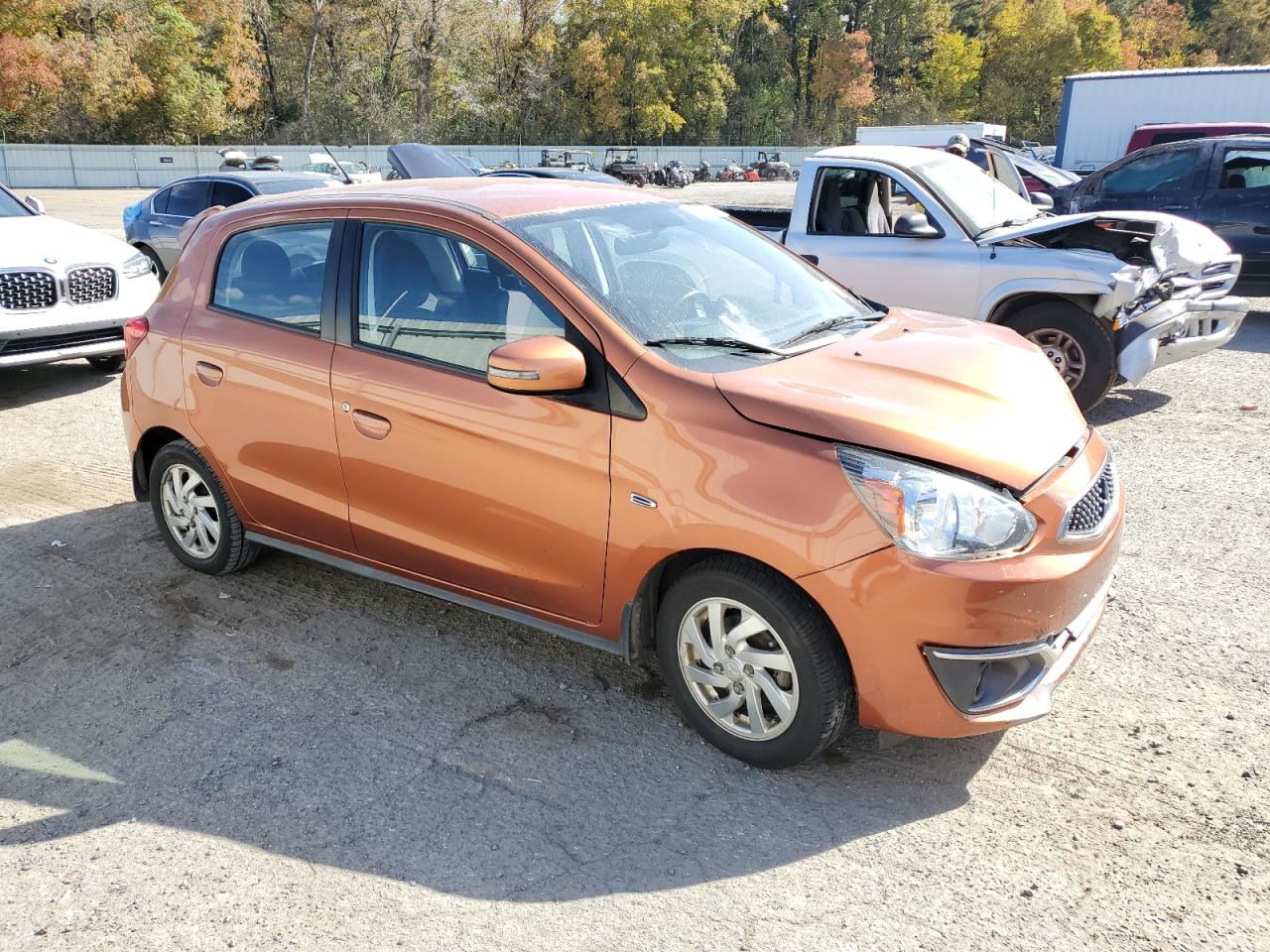 Lot #3311673258 2019 MITSUBISHI MIRAGE SE