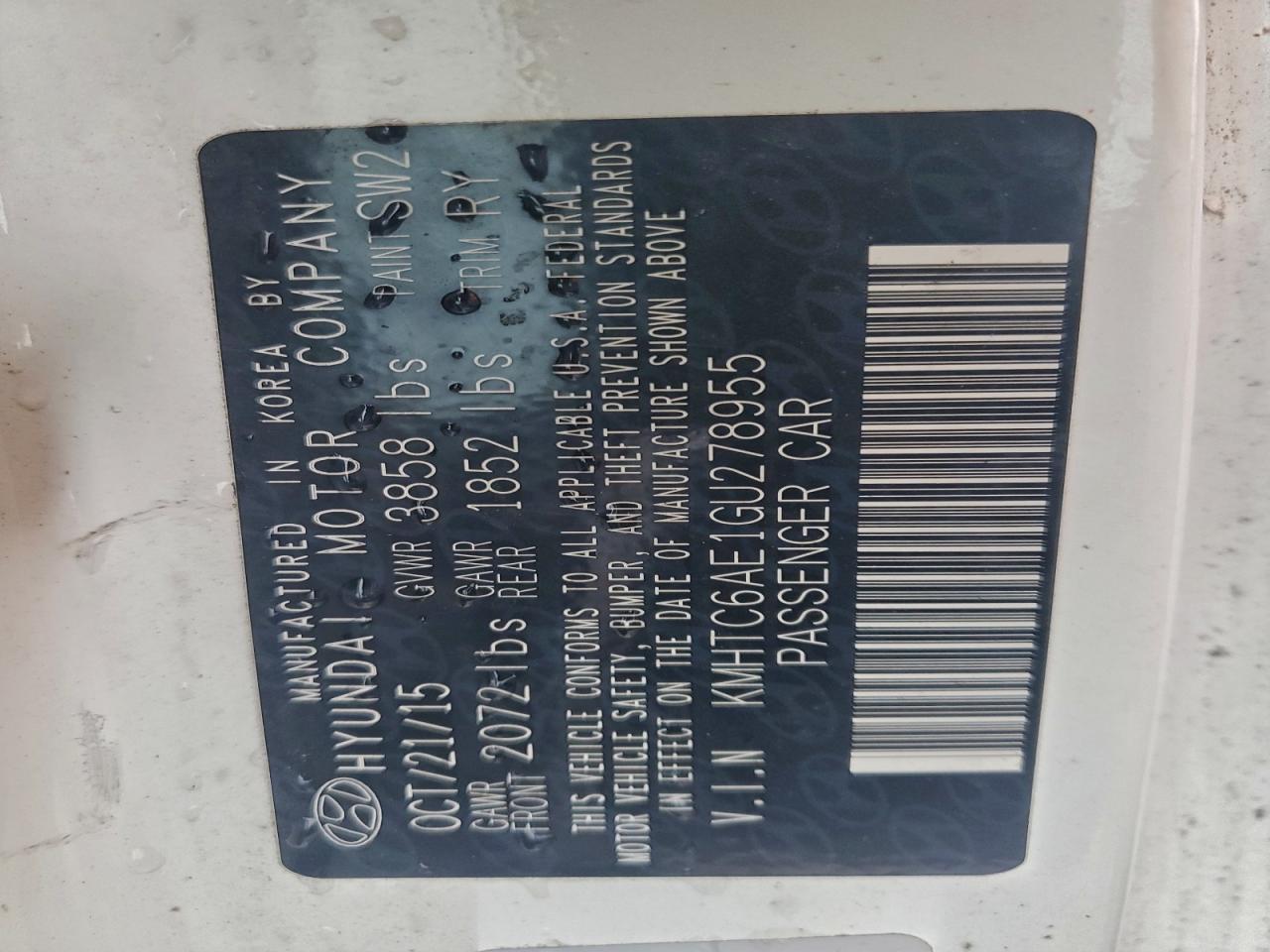 HYUNDAI VELOSTER TURBO