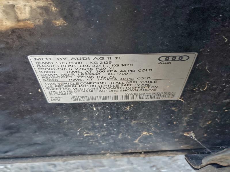 2014 AUDI Q7 PRESTIG #3302706095