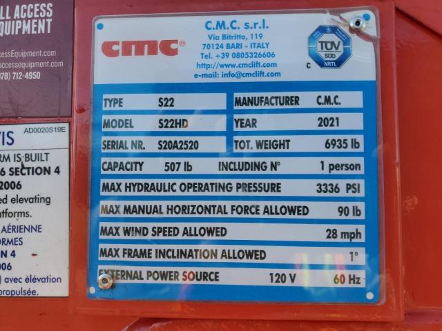 2021 CMC 72HD ARBOR #3298164071