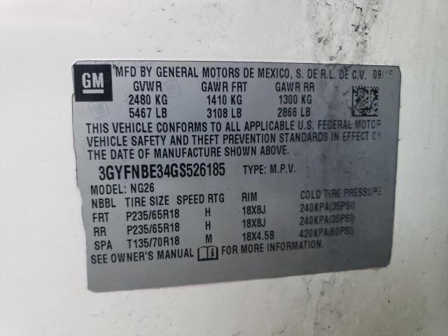 2016 CADILLAC SRX LUXURY #3291404169