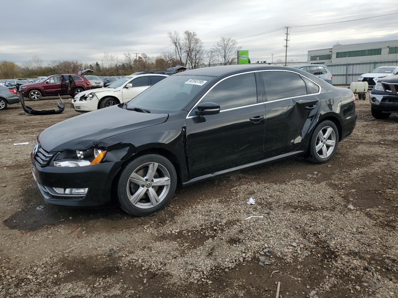 Lot #3302841889 2015 VOLKSWAGEN PASSAT S