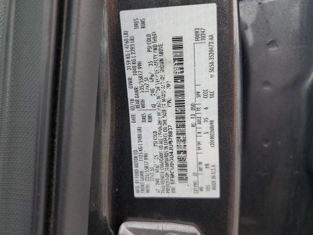 2018 FORD ESCAPE SE #3284648359