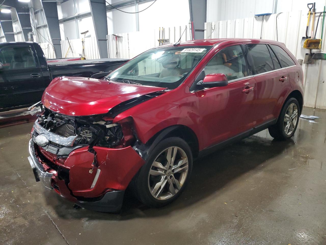 Lot #3286703312 2013 FORD EDGE LIMIT