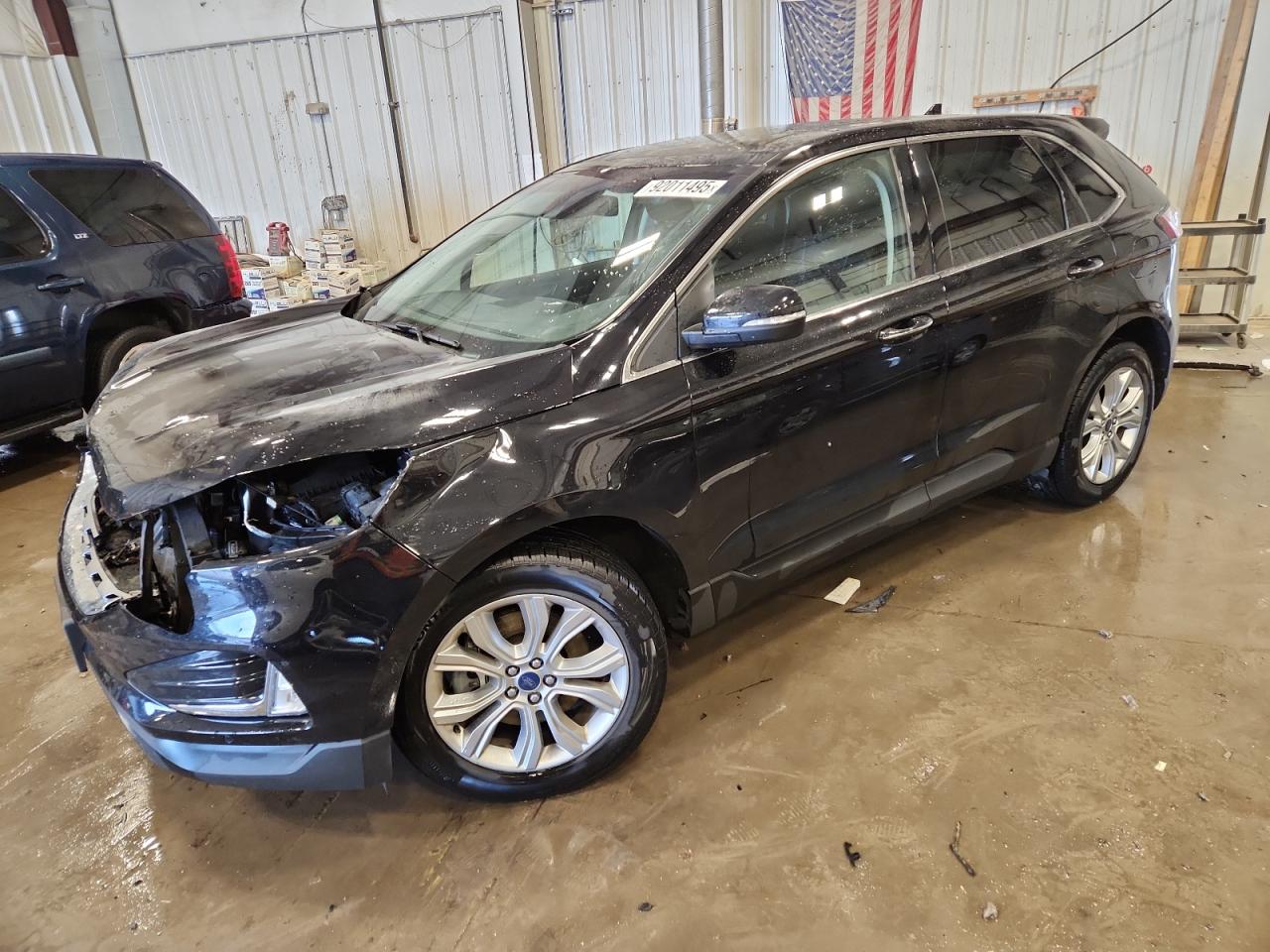 Lot #3298158287 2020 FORD EDGE TITAN