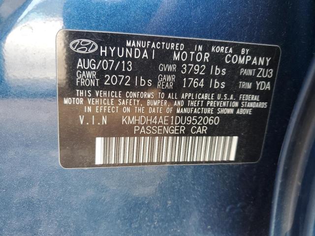 2013 HYUNDAI ELANTRA GL #3290374786