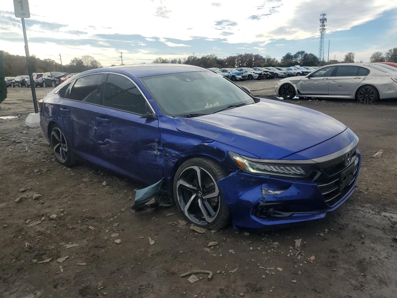 Lot #3301847331 2021 HONDA ACCORD SPO