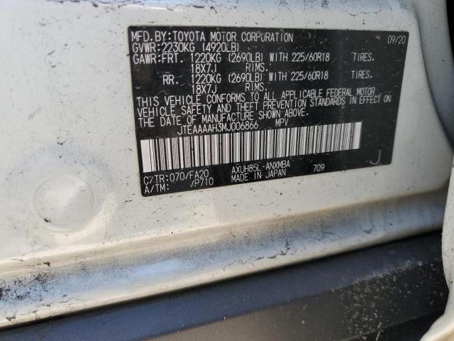 2021 TOYOTA VENZA LE #3297967776