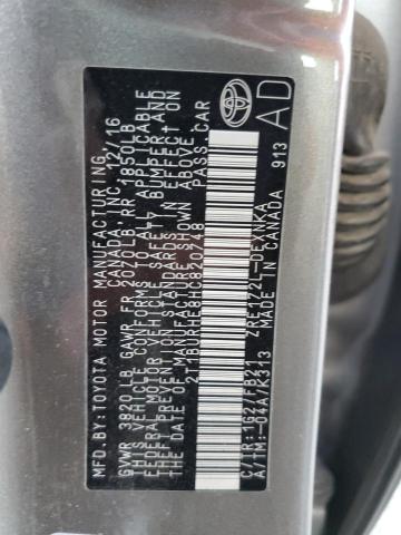 2017 TOYOTA COROLLA L - 2T1BURHE8HC820748