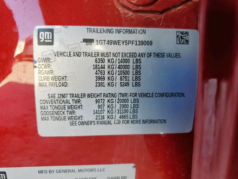 2023 GMC SIERRA K35 #3317103982