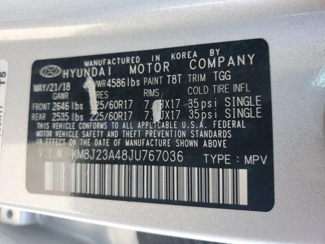 2018 HYUNDAI TUCSON SE #3291192969