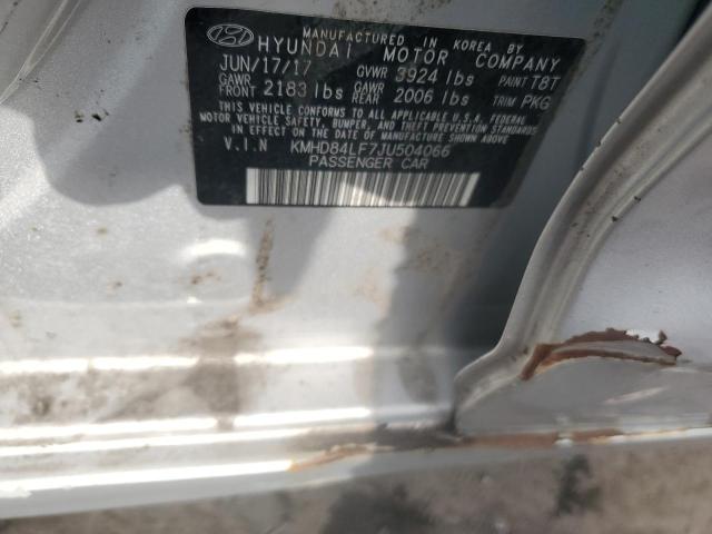 2018 HYUNDAI ELANTRA SE #3291199985