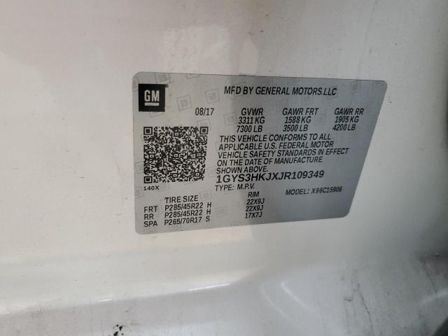 2018 CADILLAC ESCALADE E #3303830477