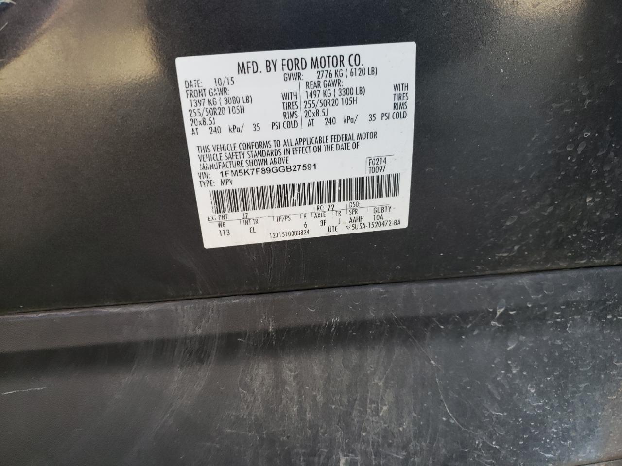 FORD EXPLORER LIMITED