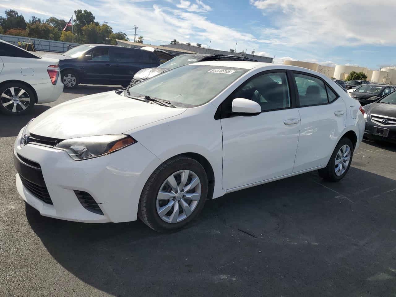 Lot #3301933496 2015 TOYOTA COROLLA L
