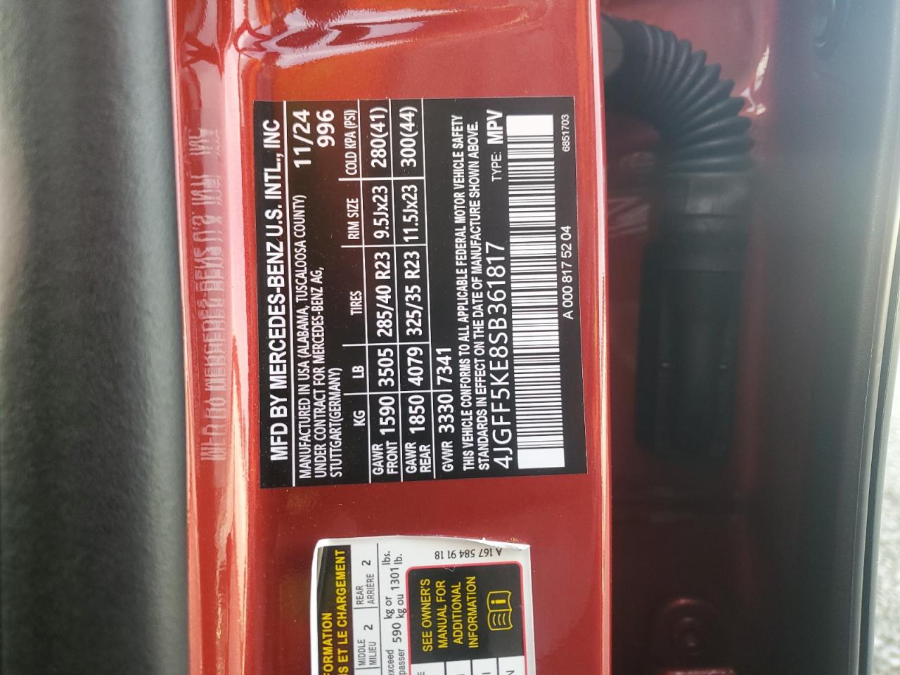 MERCEDES-BENZ GLS-CLASS 450 4MATIC