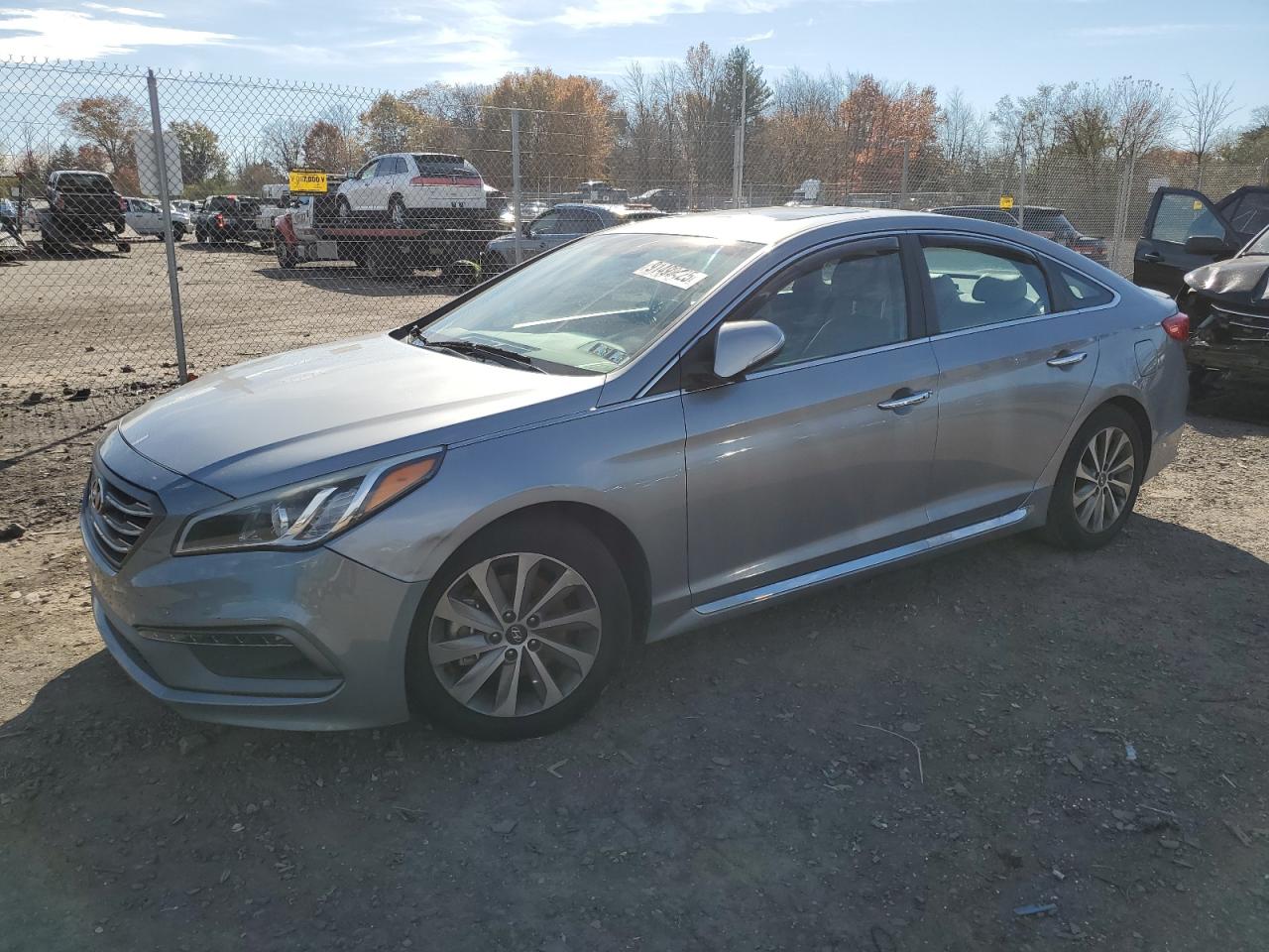 Lot #3302736007 2015 HYUNDAI SONATA SPO