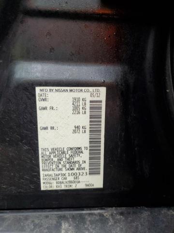 2013 NISSAN ALTIMA 2.5 #3302734033