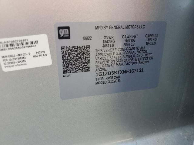 2022 CHEVROLET MALIBU LS #3285549321