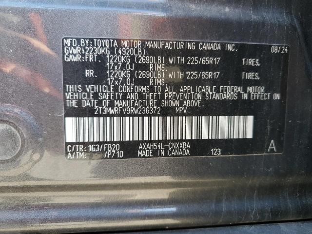 2024 TOYOTA RAV4 LE #3291323145