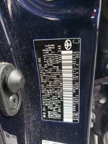 2022 TOYOTA COROLLA LE #3302729085