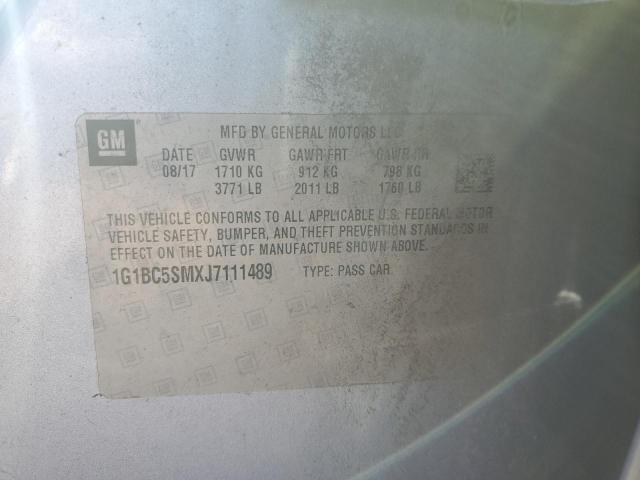 2018 CHEVROLET CRUZE LS #3290373773