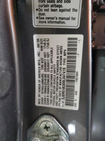 2009 HONDA CR-V LX #3294260875