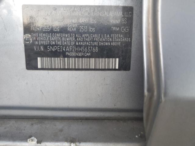 2017 HYUNDAI SONATA SE #3291248965