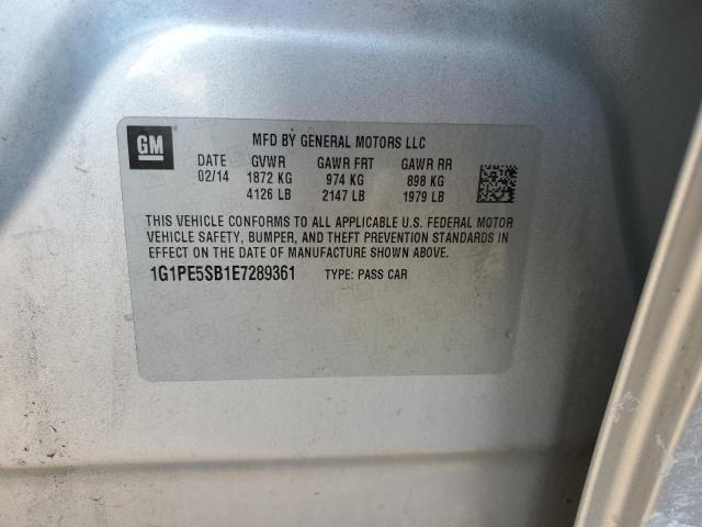 2014 CHEVROLET CRUZE LT #3302736054