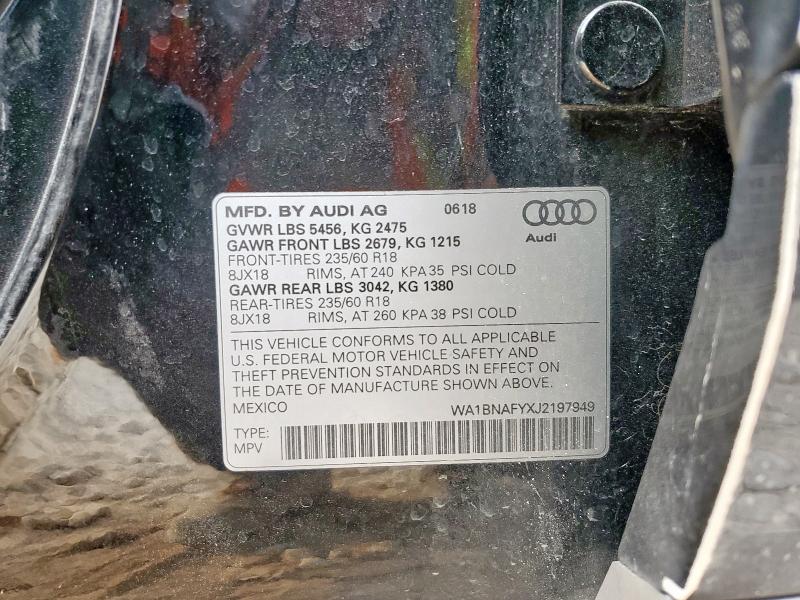 2018 AUDI Q5 PREMIUM #3311758778