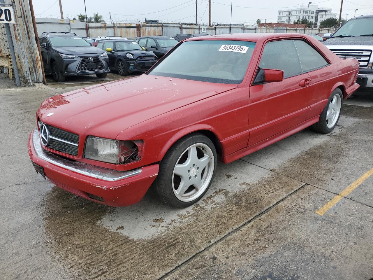 Lot #3291158007 1982 MERCEDES-BENZ 380 SEC
