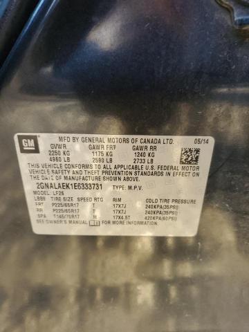 2014 CHEVROLET EQUINOX #3293439433