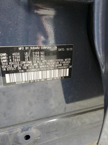 2024 SUBARU LEGACY PRE - 4S3BWAD67R3015764