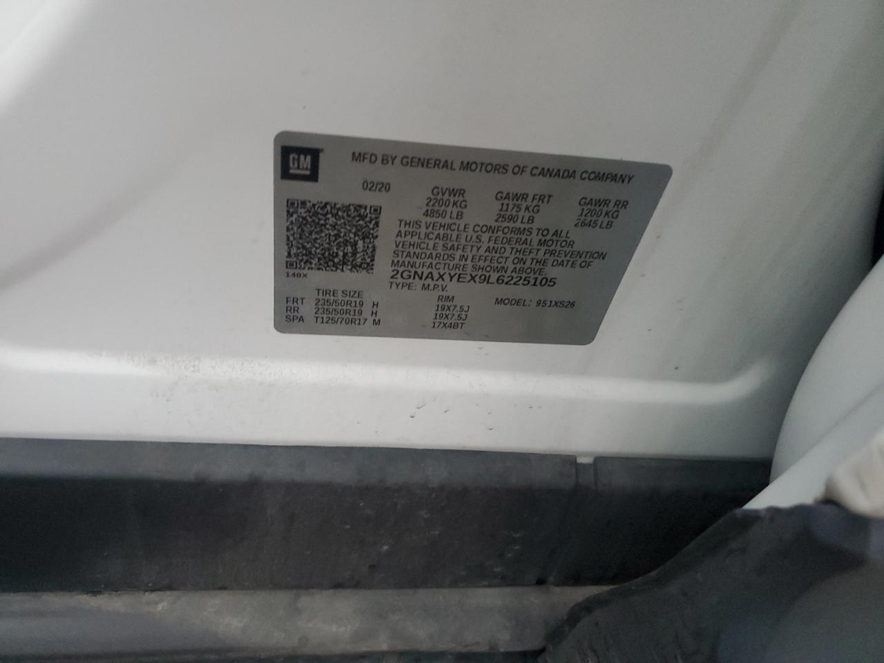 CHEVROLET EQUINOX PREMIER