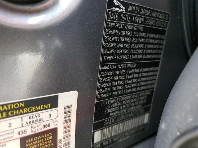 2017 JAGUAR F-PACE PRE #3285571281