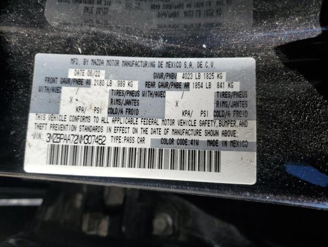 2022 MAZDA 3 #3302735013
