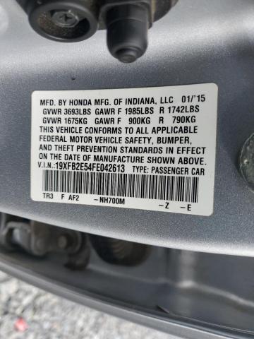 2015 HONDA CIVIC LX #3291384142