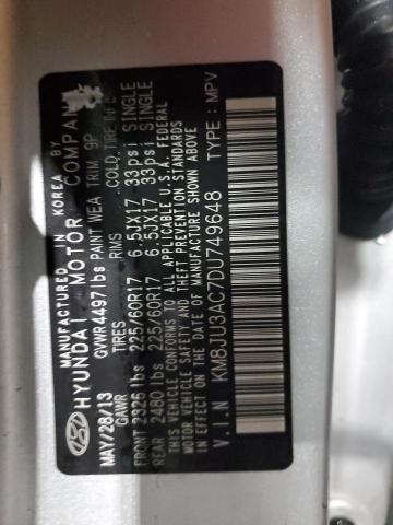 2013 HYUNDAI TUCSON GLS #3283989897