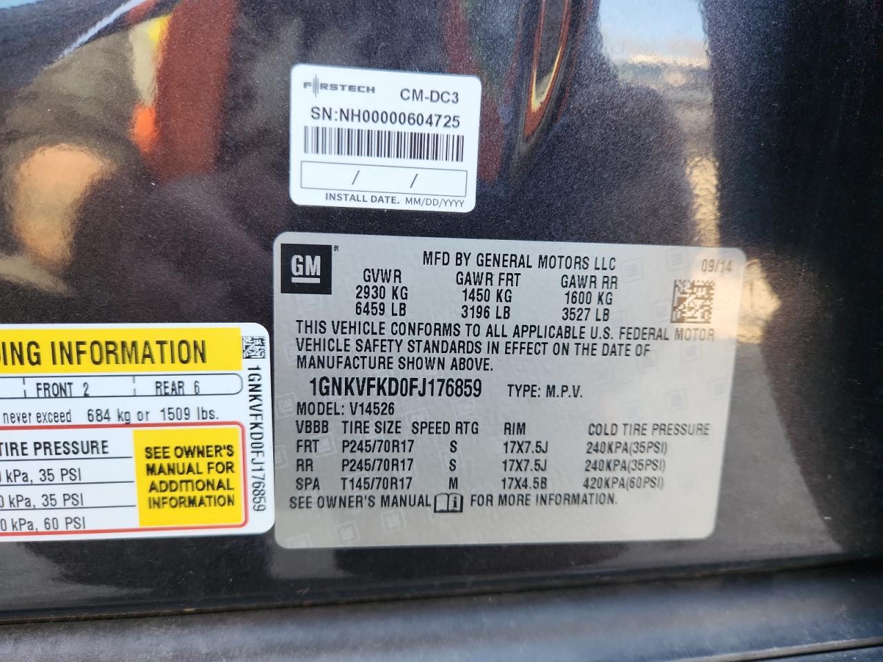 CHEVROLET TRAVERSE LS