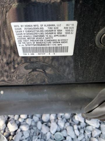 2016 HONDA PILOT EX #3292540702