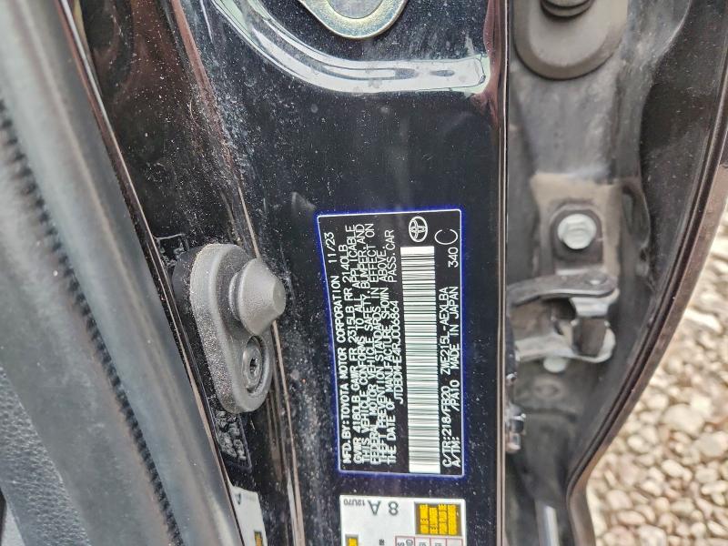 2024 TOYOTA COROLLA LE #3309348010