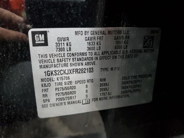 2015 GMC YUKON DENA #3286703324