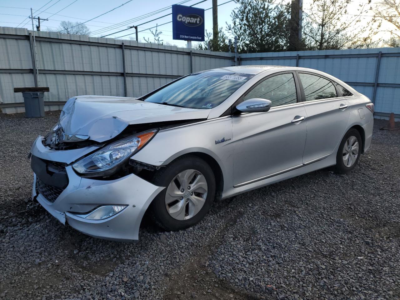 Lot #3311676233 2013 HYUNDAI SONATA HYB