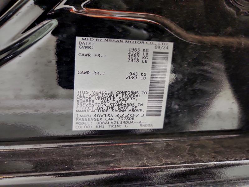 2025 NISSAN ALTIMA SV #3303925702