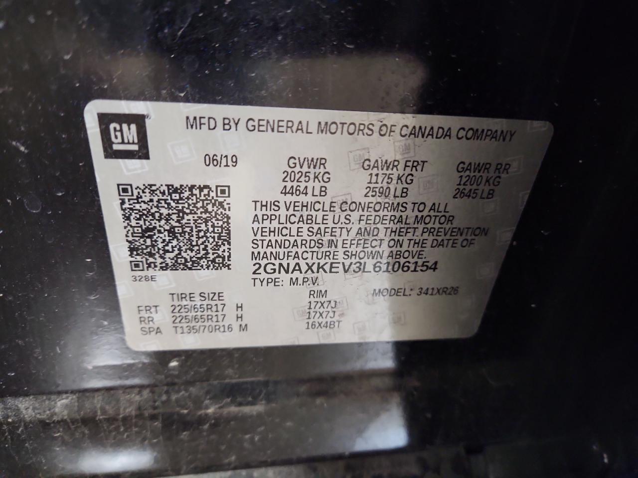 CHEVROLET EQUINOX LT