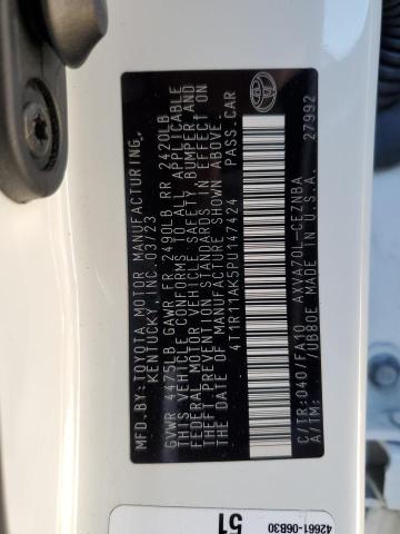 2023 TOYOTA CAMRY LE - 4T1R11AK5PU147424