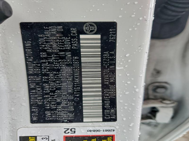 2022 TOYOTA CAMRY SE #3297078499