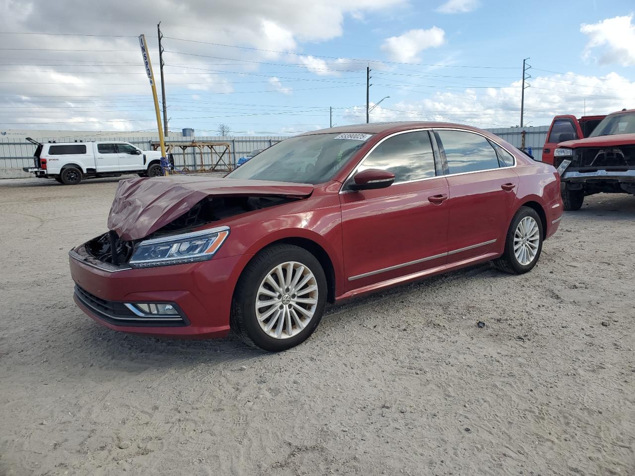 Lot #3301835358 2016 VOLKSWAGEN PASSAT SE