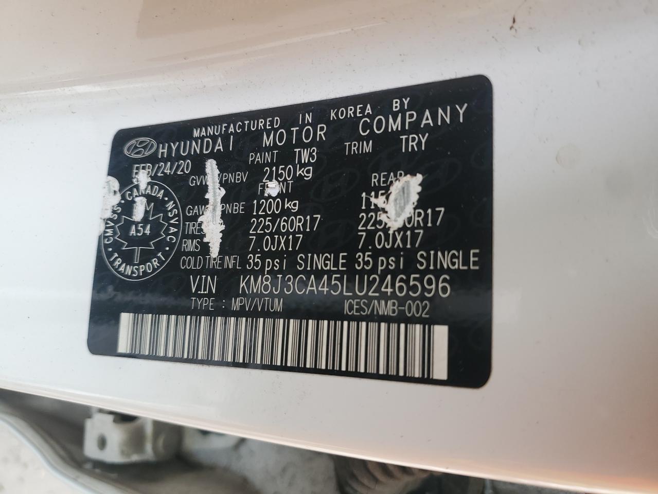 HYUNDAI TUCSON LIMITED